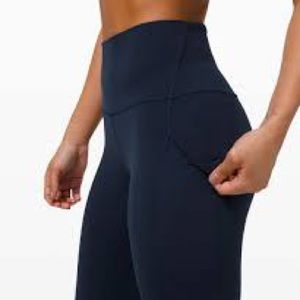Blue lululemon leggings